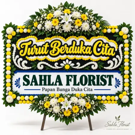 Papan Bunga Duka Landak